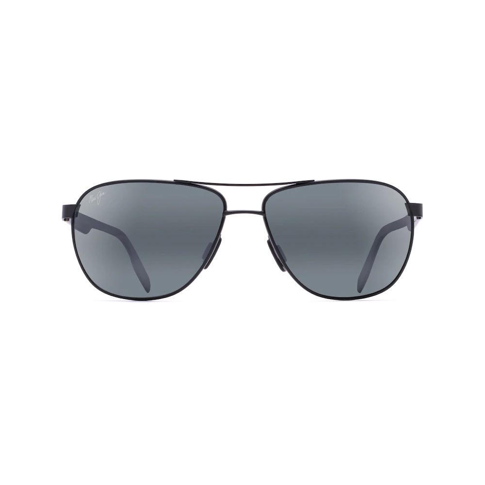 Sonnenbrille Maui Jim Castles 728 Schwarz Front