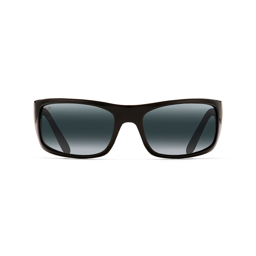 Sonnenbrille Maui Jim Peahi 202 Schwarz Front