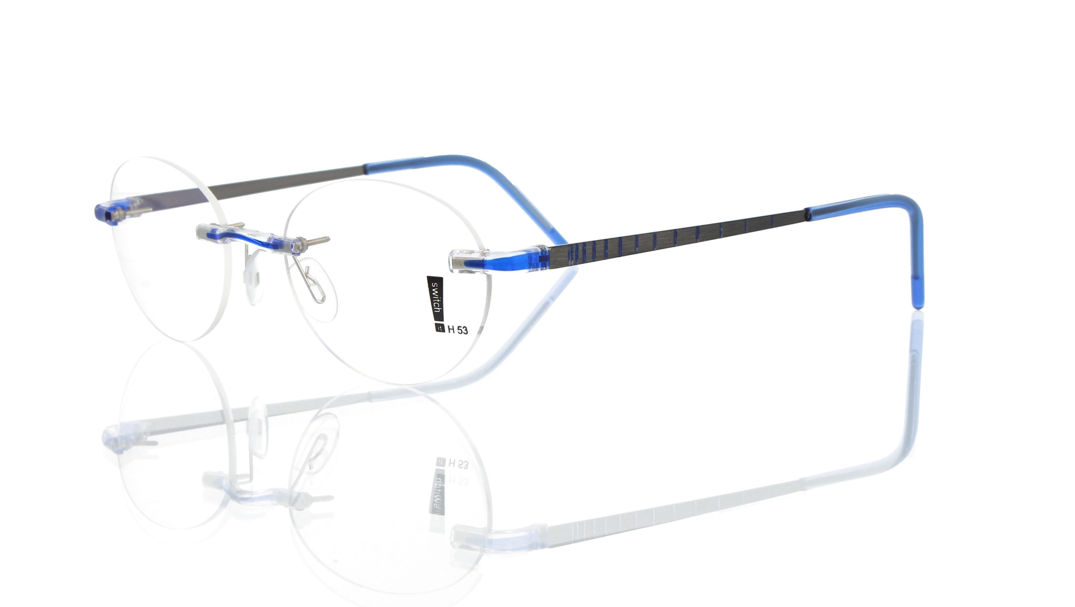 Switch It Garnitur 7021 Damenbrille Dru Dunkelblau (2)