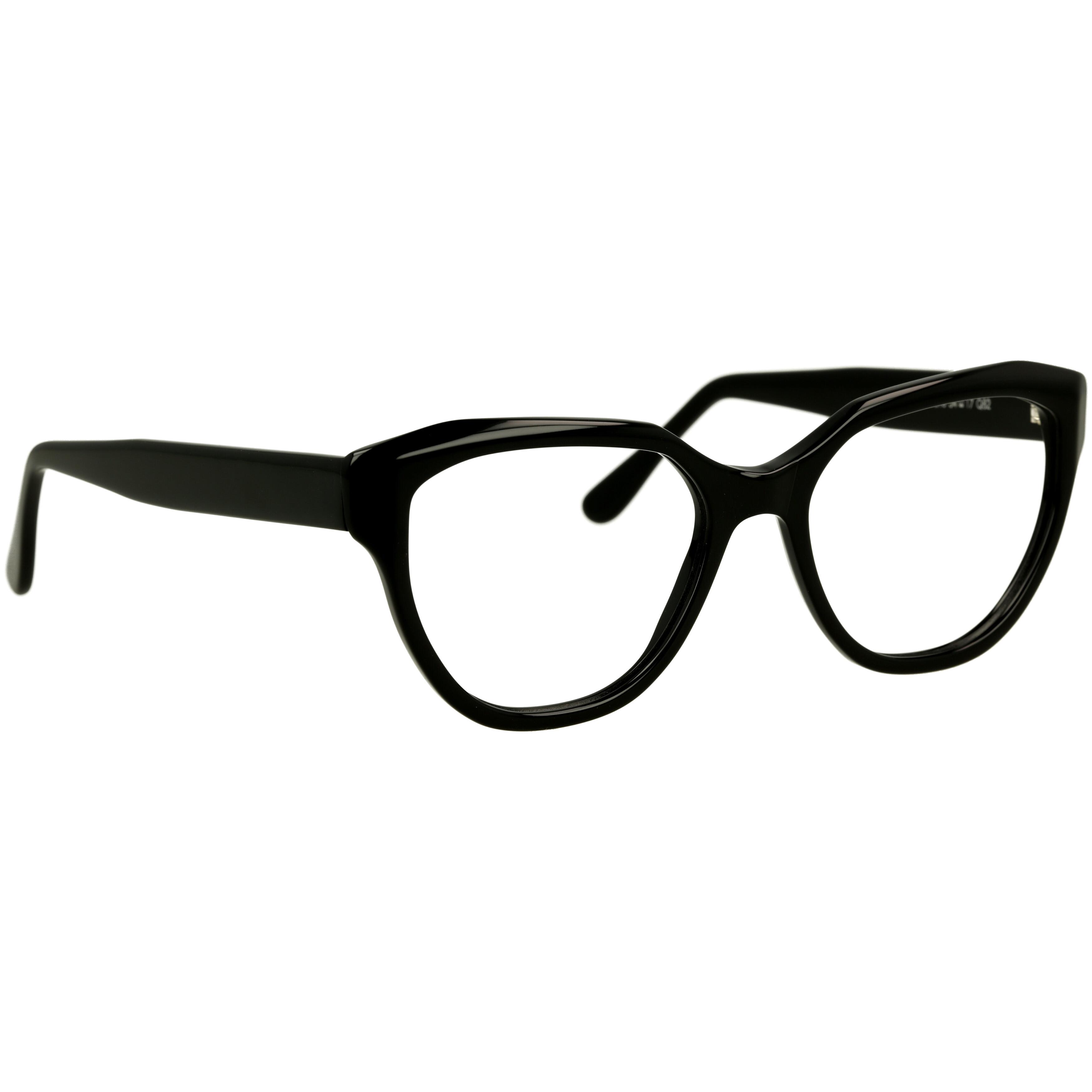 Damenbrille Johann von Goisern JC210 mit schwarzem Rahmen und elegantem, zeitlosem Design.