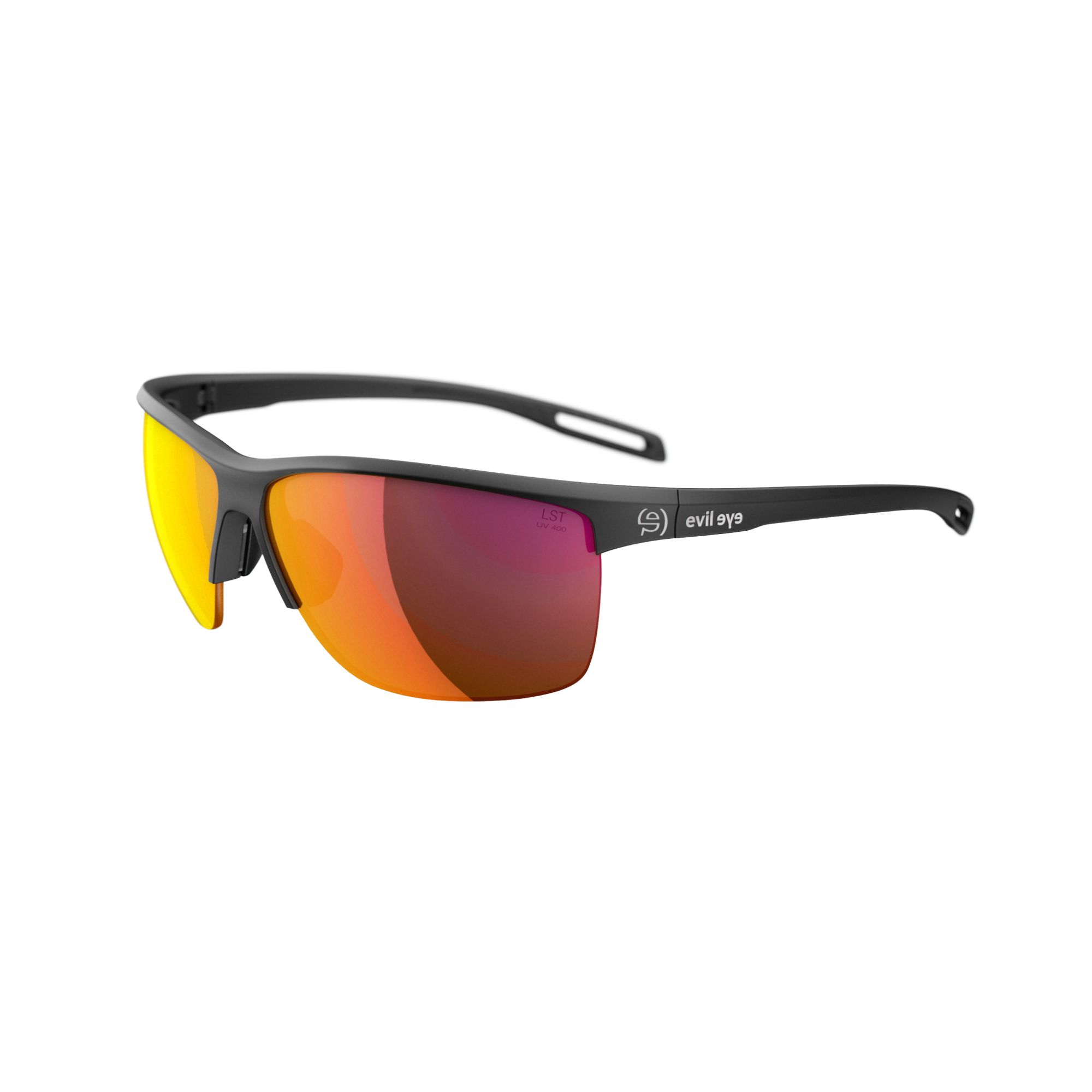 E034 75 9000 Black Matt Lst Active Red Mirror Sid 3