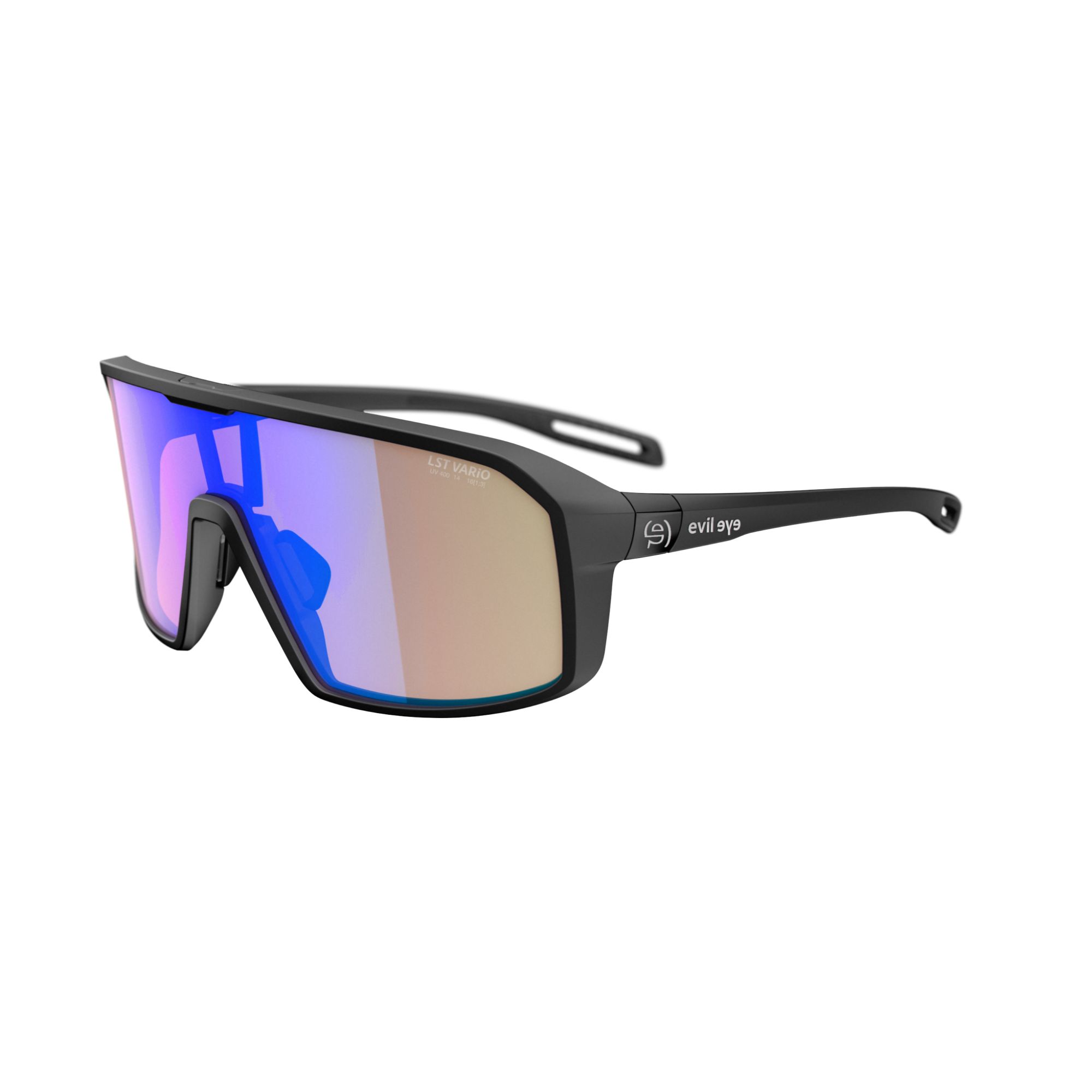 E037 75 9100 Black Matt Lst Bright Vario Blue Mirror Sid 3