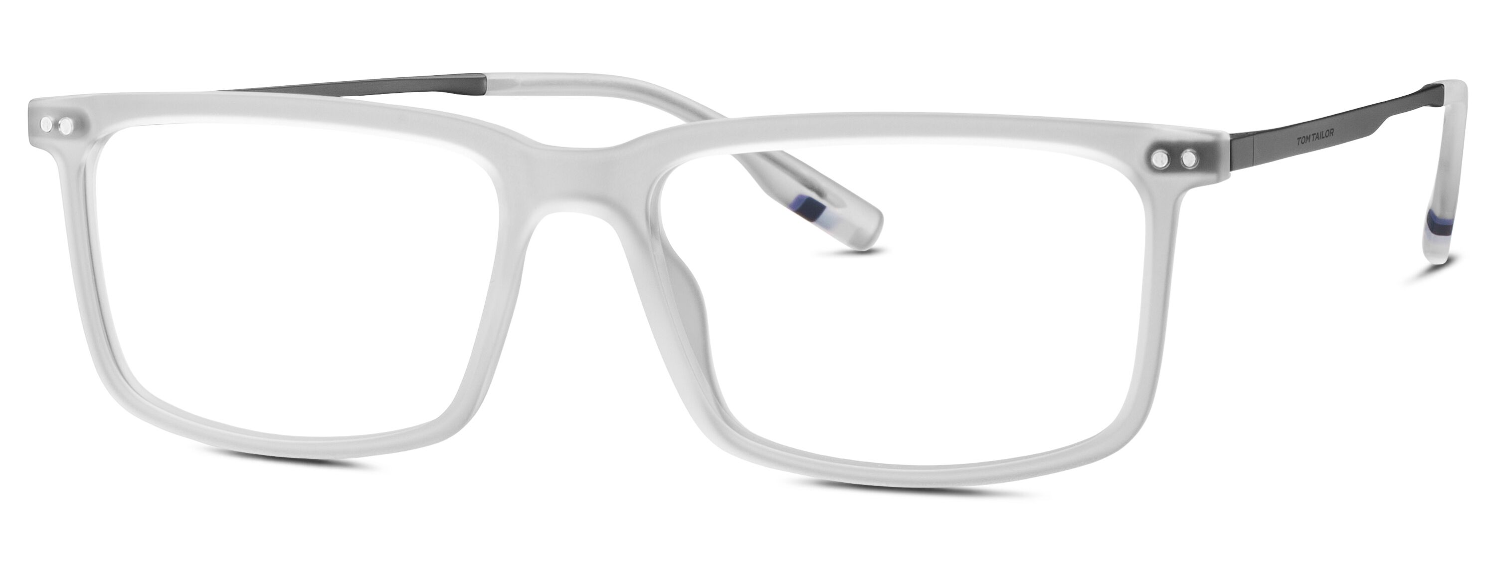 TOM TAILOR Eyewear TOM TAILOR 671020 00 55-16 Herrenbrille aus Kombi in silver Größe 55-16