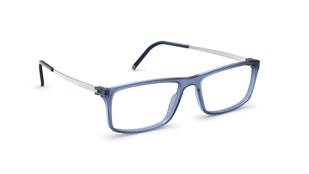 neubau eyewear Karl 0T133-4610 56-16 Neubau Eyewear Karl 0T133 Herrenbrille in Blue Matte/titanium