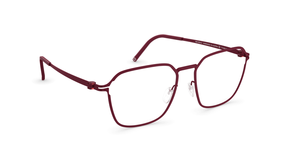 neubau eyewear Marlin 0T135-3040 54-17 Neubau Eyewear Marlin 0T135 Herrenbrille in Dark Red Matte