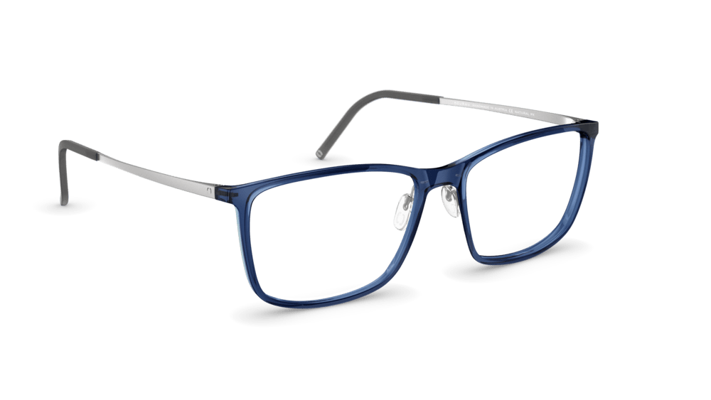 neubau eyewear Erik 0T140-4660 56-16 Neubau Eyewear Erik 0T140 Herrenbrille in Dark Blue/graphite
