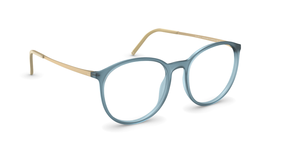 neubau eyewear Anika 0T148-5030 54-18 Neubau Eyewear Anika 0T148 Damenbrille in Teal Matte/gold