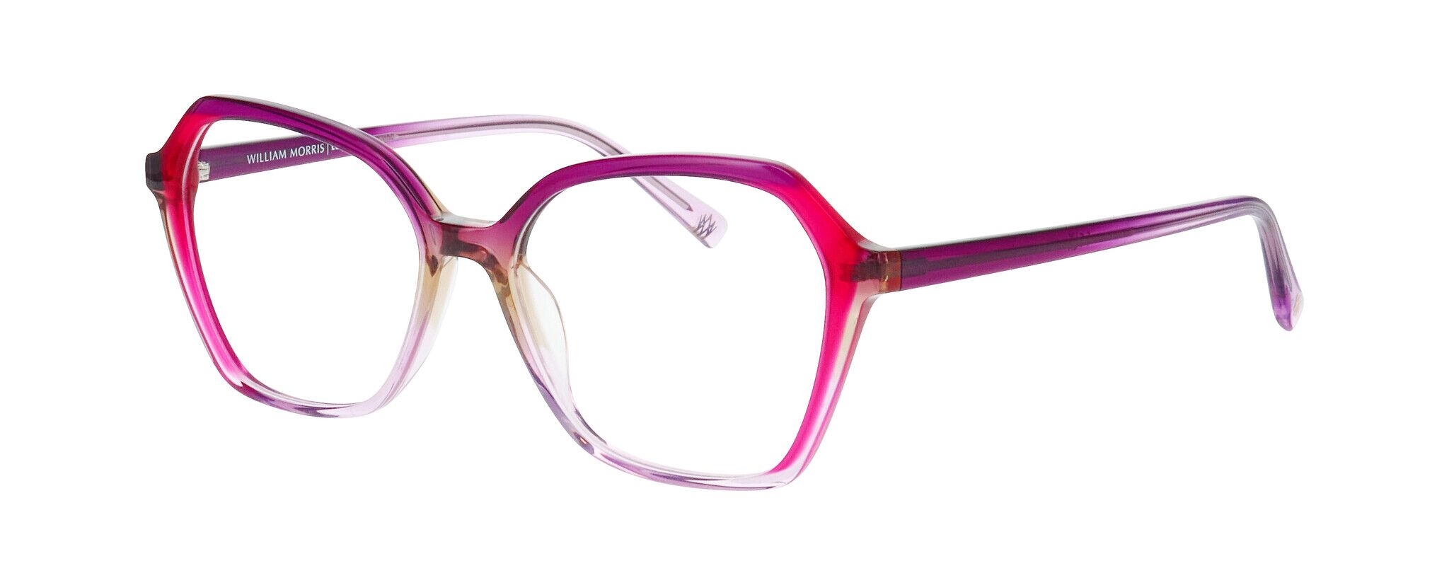 William Morris 50340-6042 54-16 William Morris 50340-6042 – hexagonale Vollrandbrille für Damen aus Acetat