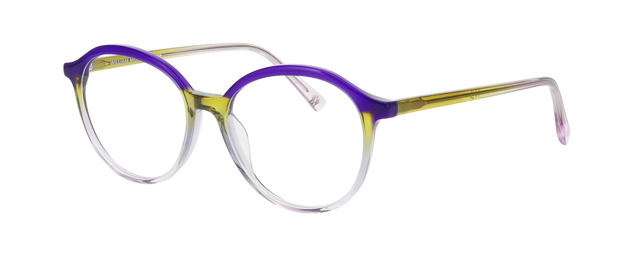 William Morris 50342-3445 52-16 William Morris 50342-3445 – runde Vollrandbrille für Damen aus Acetat