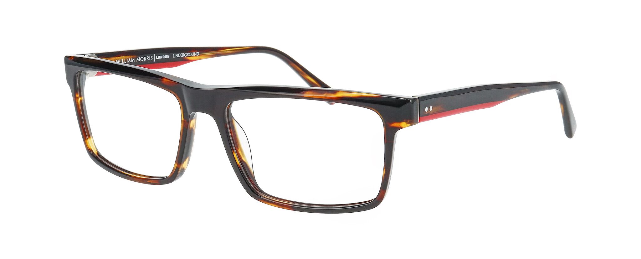 William Morris BARKING 3-5432 55-17 William Morris BARKING 3-5432 – eckige Vollrandbrille für Herren aus Acetat