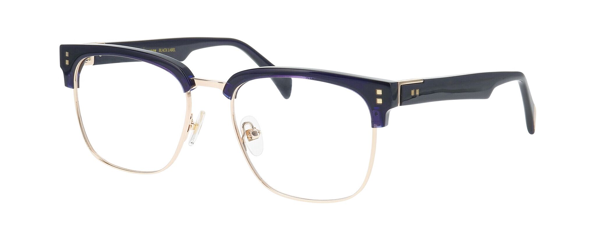 William Morris MARYLE 2-9132 53-18 William Morris MARYLE 2-9132 – eckige Vollrandbrille für Herren aus Edelstahl