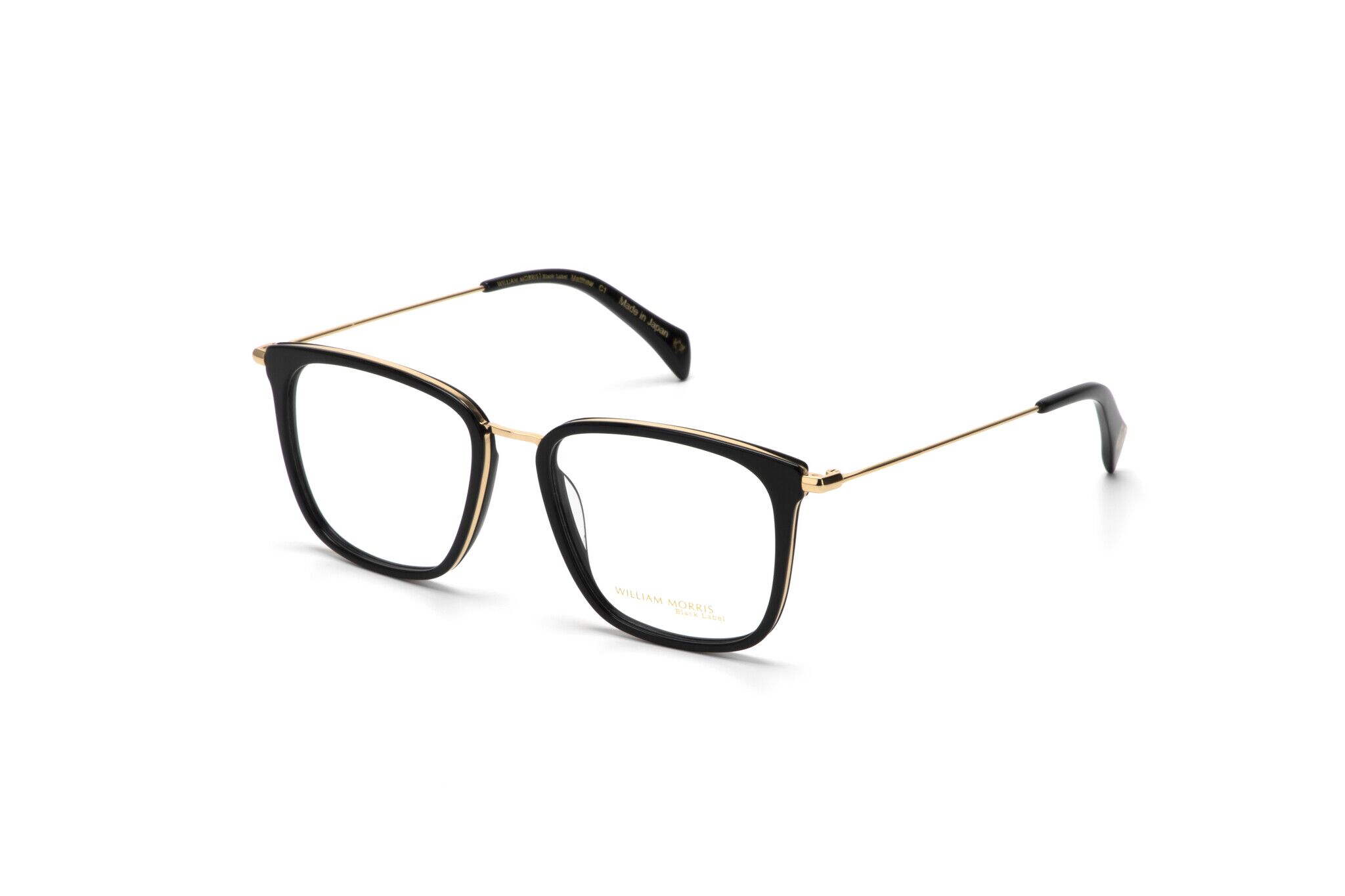 William Morris MATTHEW-C1 53-18 William Morris MATTHEW-C1 – eckige Vollrandbrille für Damen aus Acetat