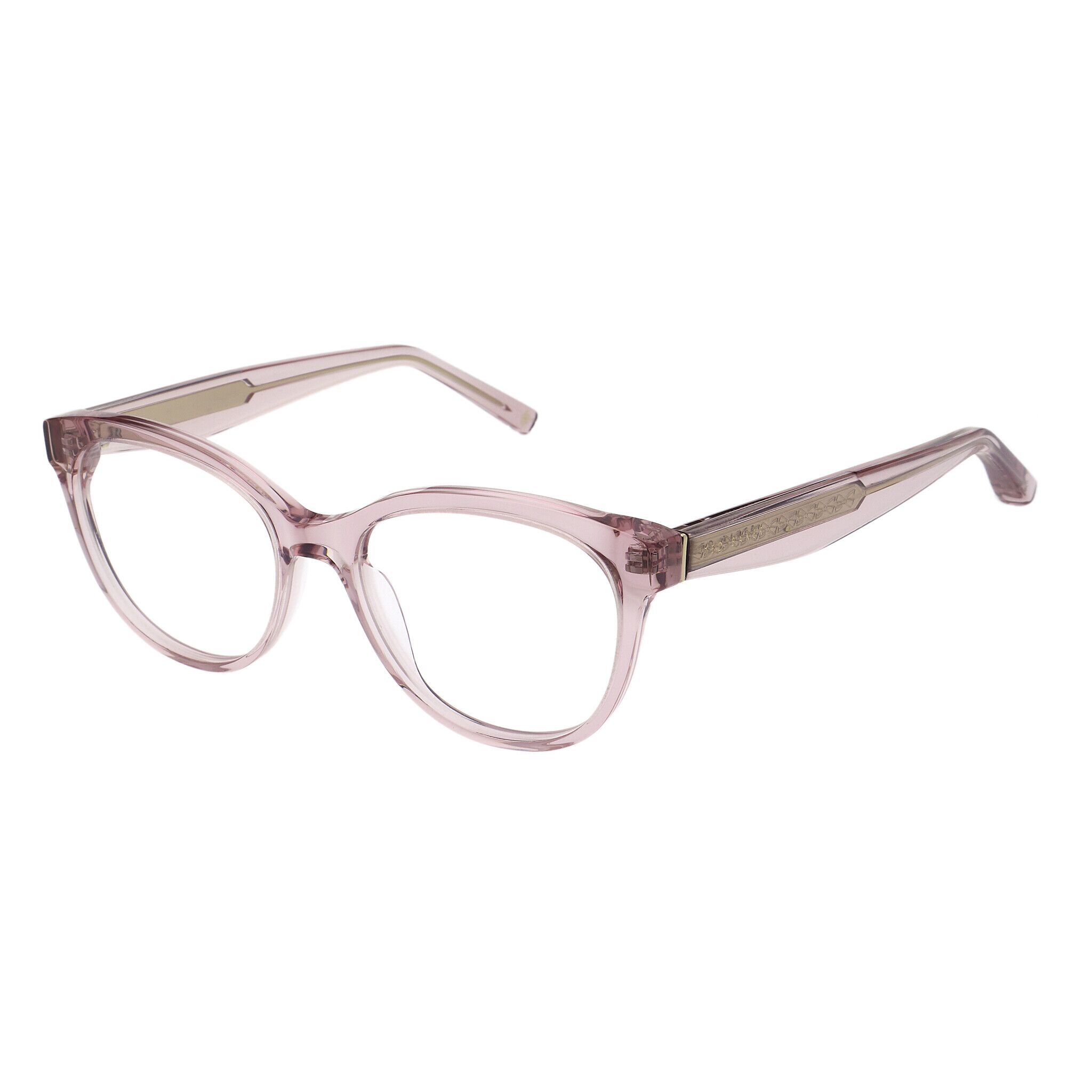 TED BAKER ELVIRA 9325 216 CRYSTAL PINK 53/17-140 Ted Baker Herrenbrille rosa aus Acetat/Kunststoff