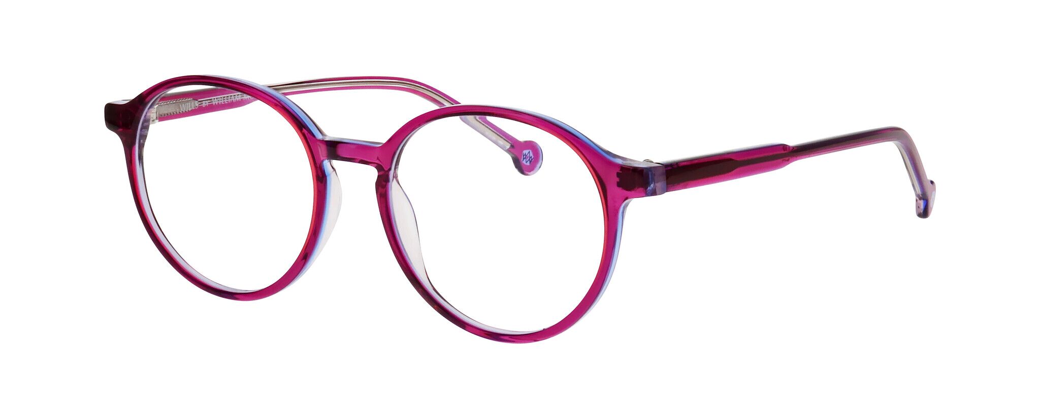 William Morris 20014-3012 47-17 William Morris 20014-3012 – runde Vollrandbrille aus Acetat in Flieder