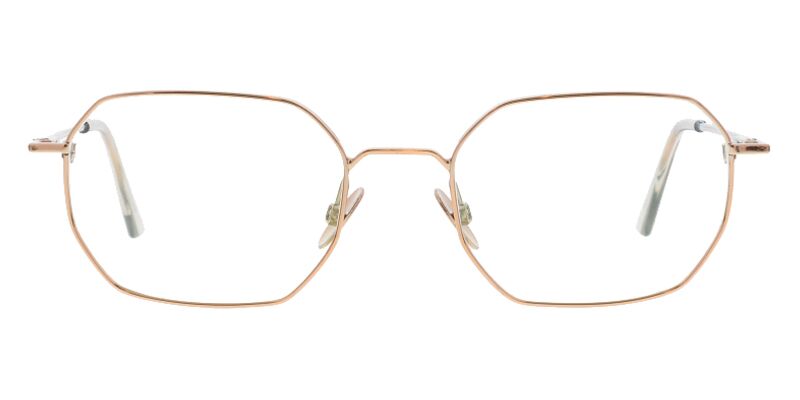 Colibris Finja- 3 rosé 47-17 Colibris Finja ovale Brille in Gold für damen und schmale Gesichter