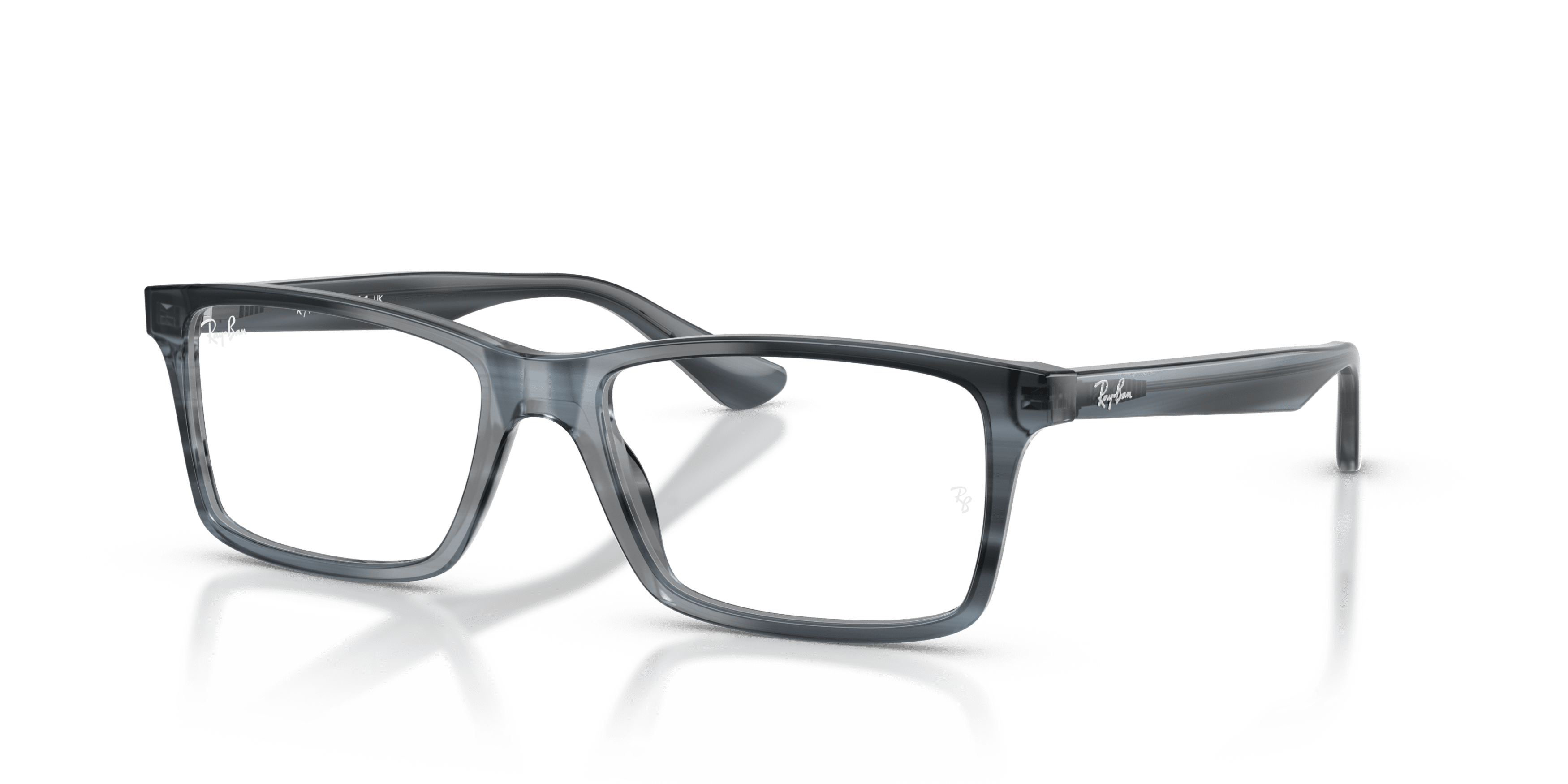 Ray Ban Ray Ban 0RX5413 8456 STRIPED BLUE 54-17 Ray Ban Ray Ban 0RX5413 8456 STRIPED BLUE 54-17
