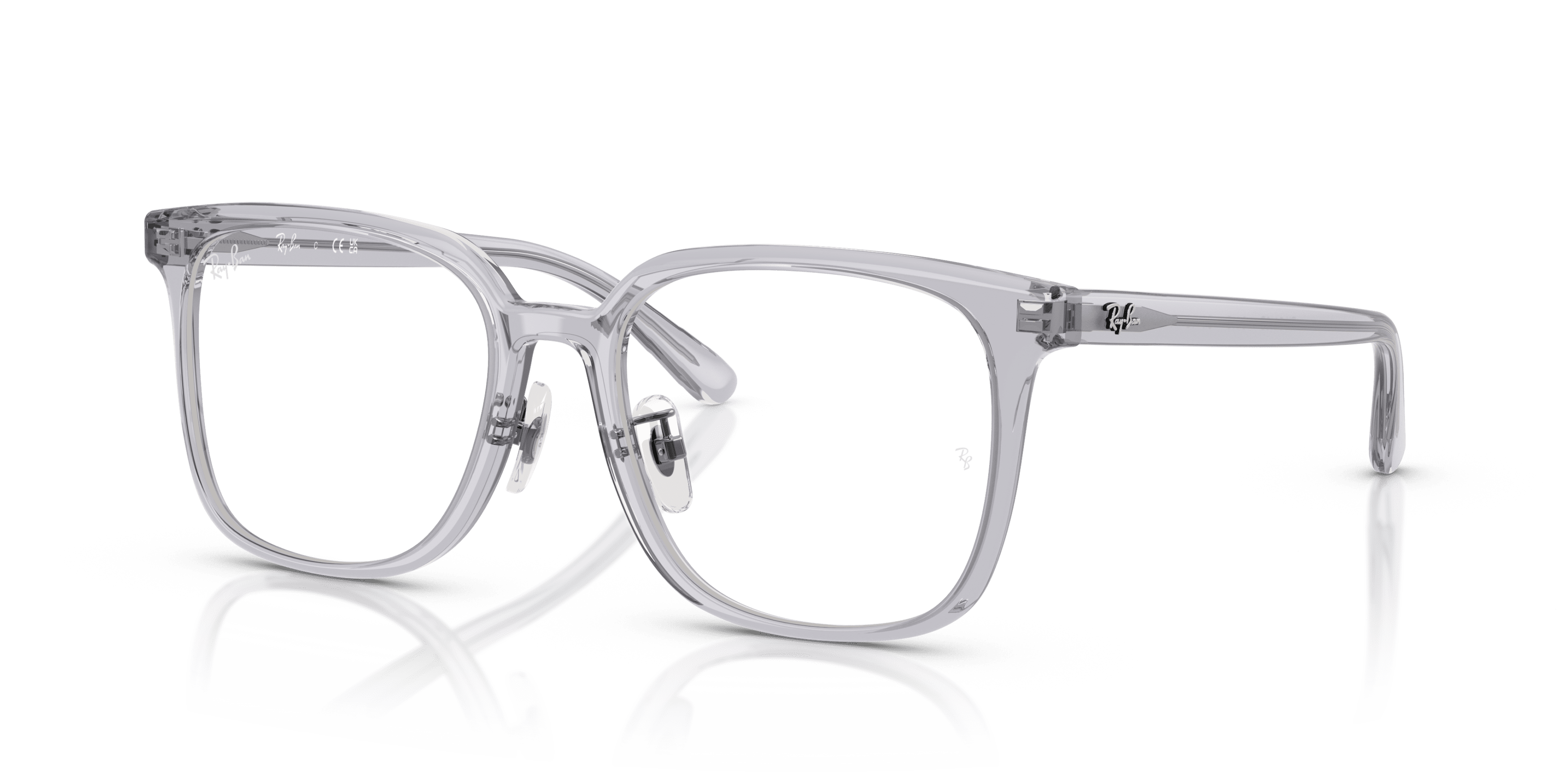 Ray Ban Ray Ban 0RX5419D 8415 TRANSPARENT GREY 54-18 Ray Ban Ray Ban 0RX5419D 8415 TRANSPARENT GREY 54-18