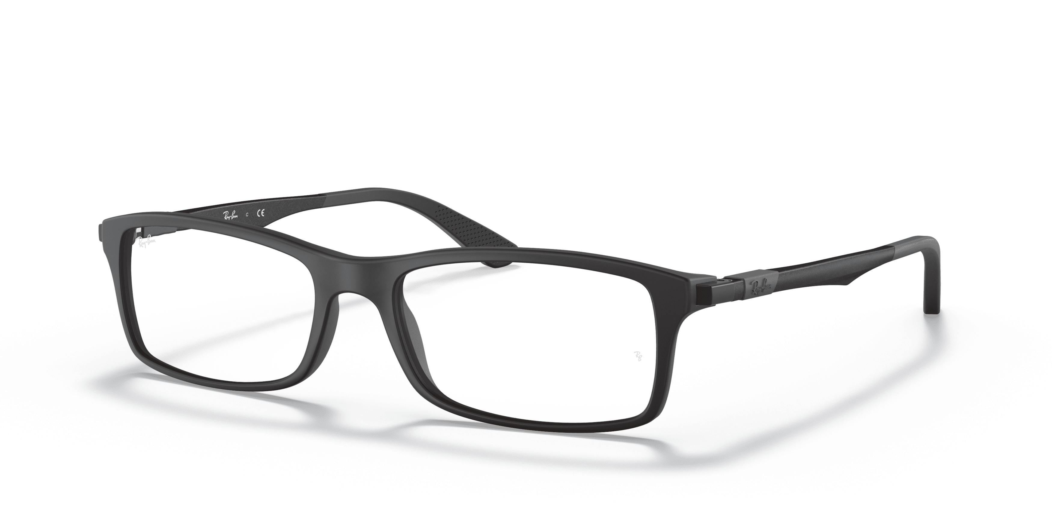 Ray Ban Ray Ban 0RX7017 5196 MATTE BLACK 56-17 Ray Ban Ray Ban 0RX7017 5196 MATTE BLACK 56-17