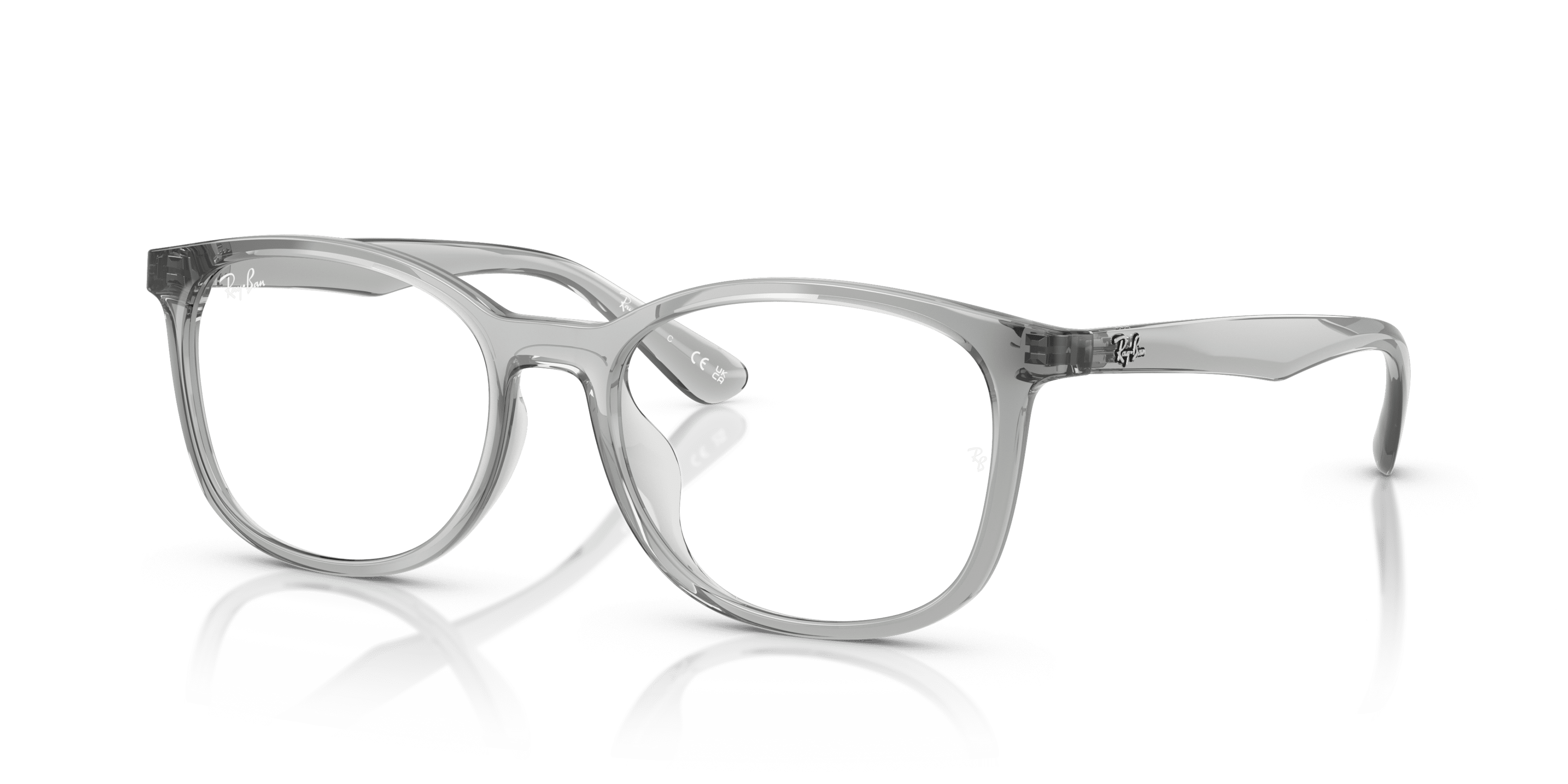 Ray Ban Ray Ban 0RX7093D 8012 TRANSPARENT GREY 54-18 Ray Ban Ray Ban 0RX7093D 8012 TRANSPARENT GREY 54-18
