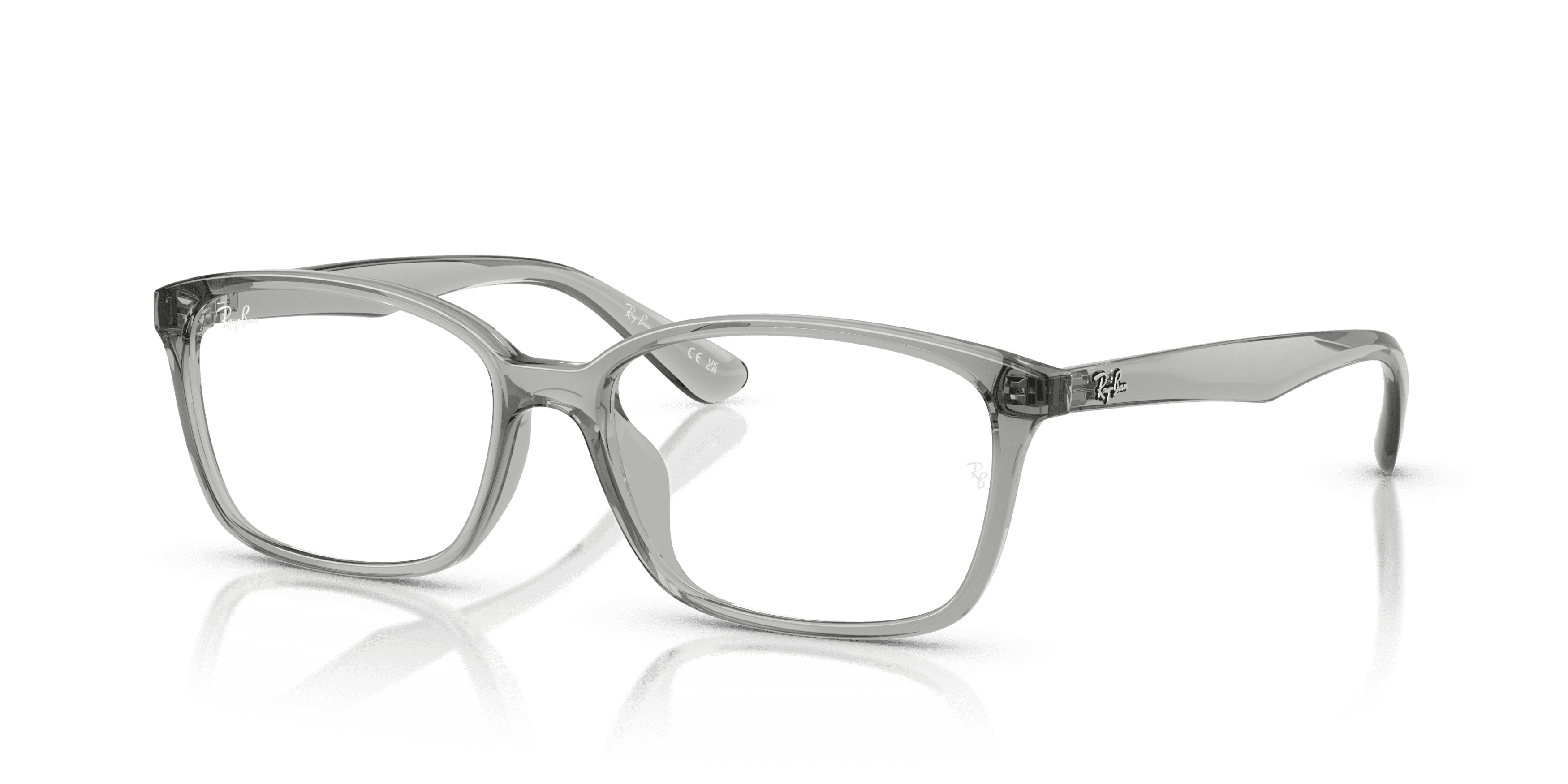 Ray Ban Ray Ban 0RX7094D 8012 TRANSPARENT GREY 55-16 Ray Ban Ray Ban 0RX7094D 8012 TRANSPARENT GREY 55-16