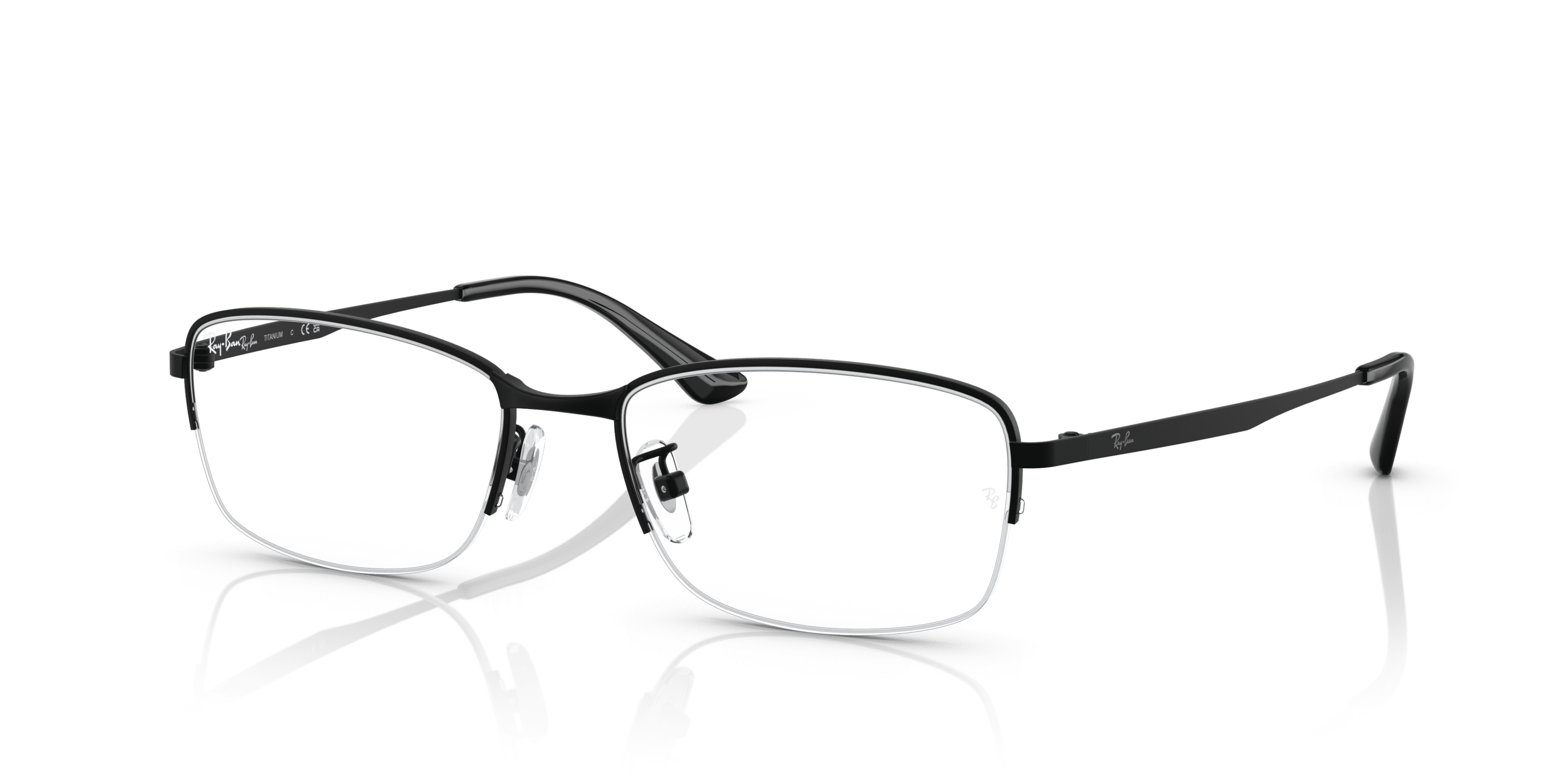 Ray Ban Ray Ban 0RX8774D 1012 MATTE BLACK 55-18 Ray Ban Ray Ban 0RX8774D 1012 MATTE BLACK 55-18