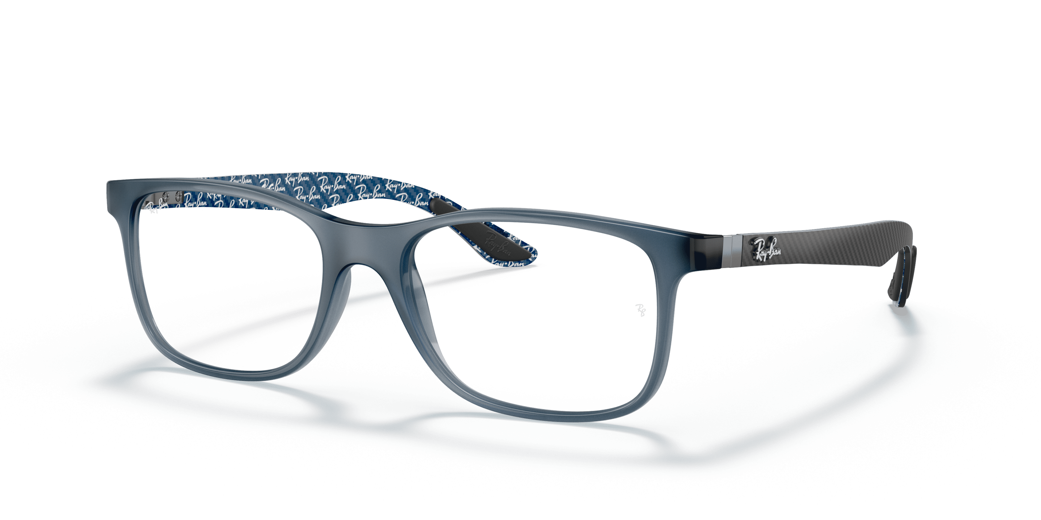 Ray Ban Ray Ban 0RX8903 5262 MATTE BLUE 55-18 Ray Ban Ray Ban 0RX8903 5262 MATTE BLUE 55-18