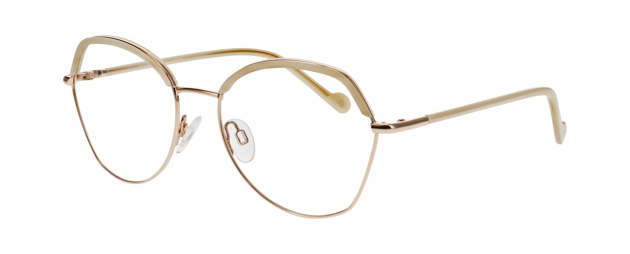 William Morris 50321-1412 – ovale Vollrandbrille für Damen aus Edelstahl