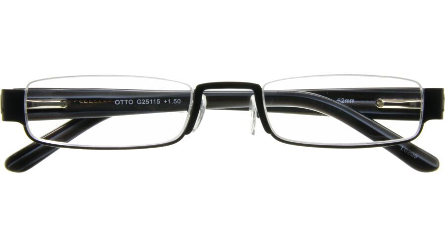 OTTO Lesebrille schwarz mit Nylorfassung