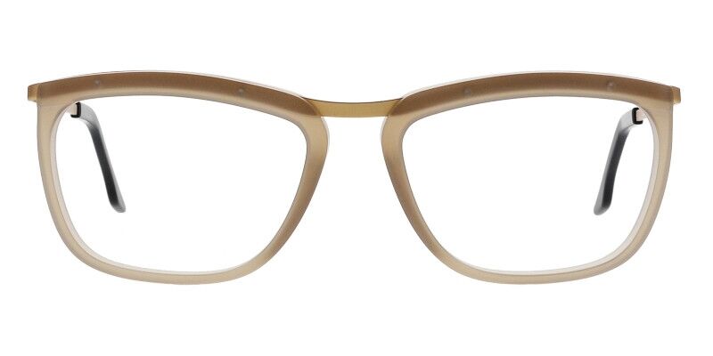 Colibris Eyewear Brille Herren Tony in Braun, klassisches rechteckiges Design, Frontansicht