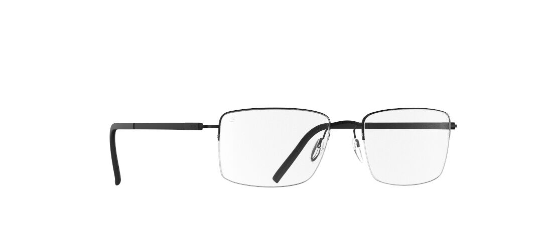 Dynamic Dawn 5571 maskuline Titan Herrenbrille eckige Form leichtes Gestell von Silhouette