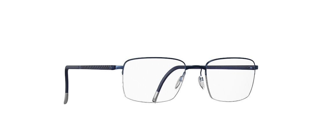 Silhouette Illusion 5560 4540 52-19 Illusion 5560 elegante Herrenbrille Titan leichte eckige Fassung moderne Silhouette Brille