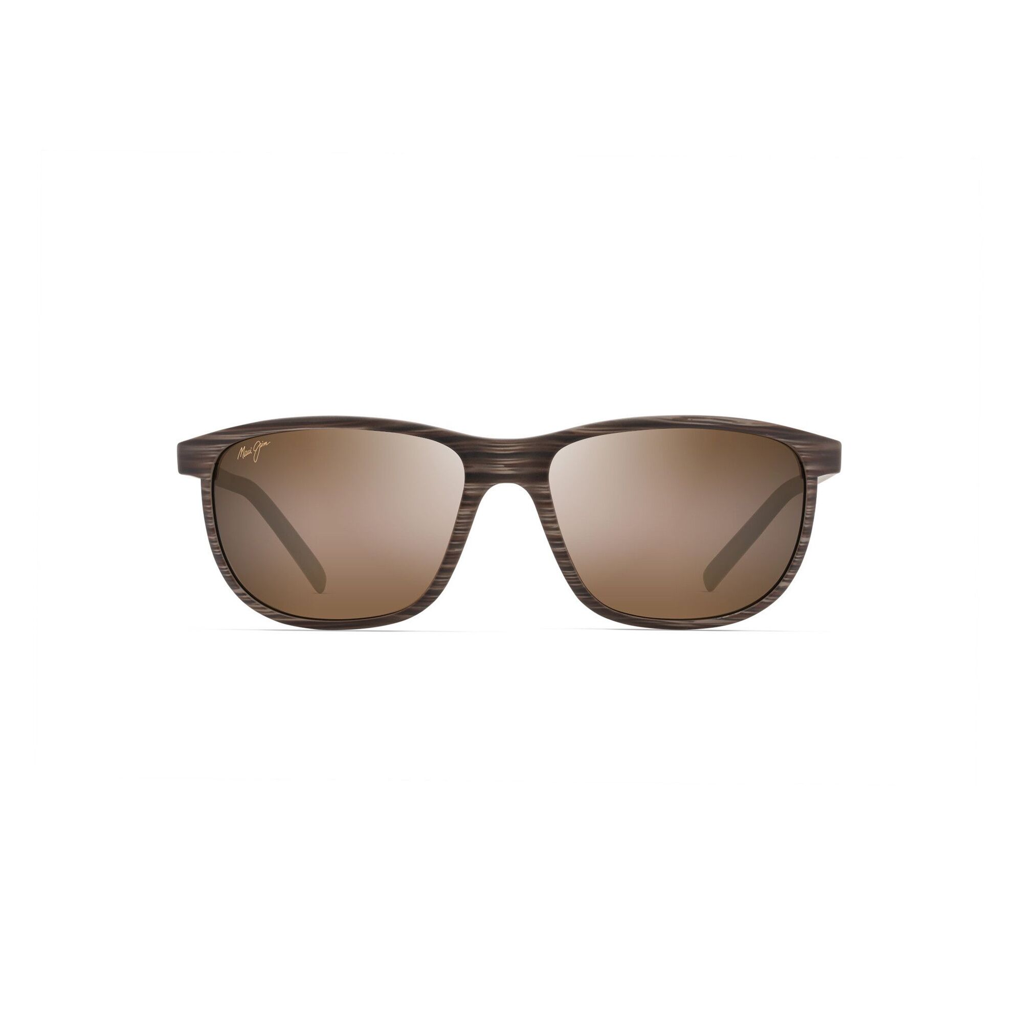 Sonnenbrille Maui Jim 811 Dragons Teeth Braun Front Sonnenbrille Maui Jim 811 Dragons Teeth Braun Front