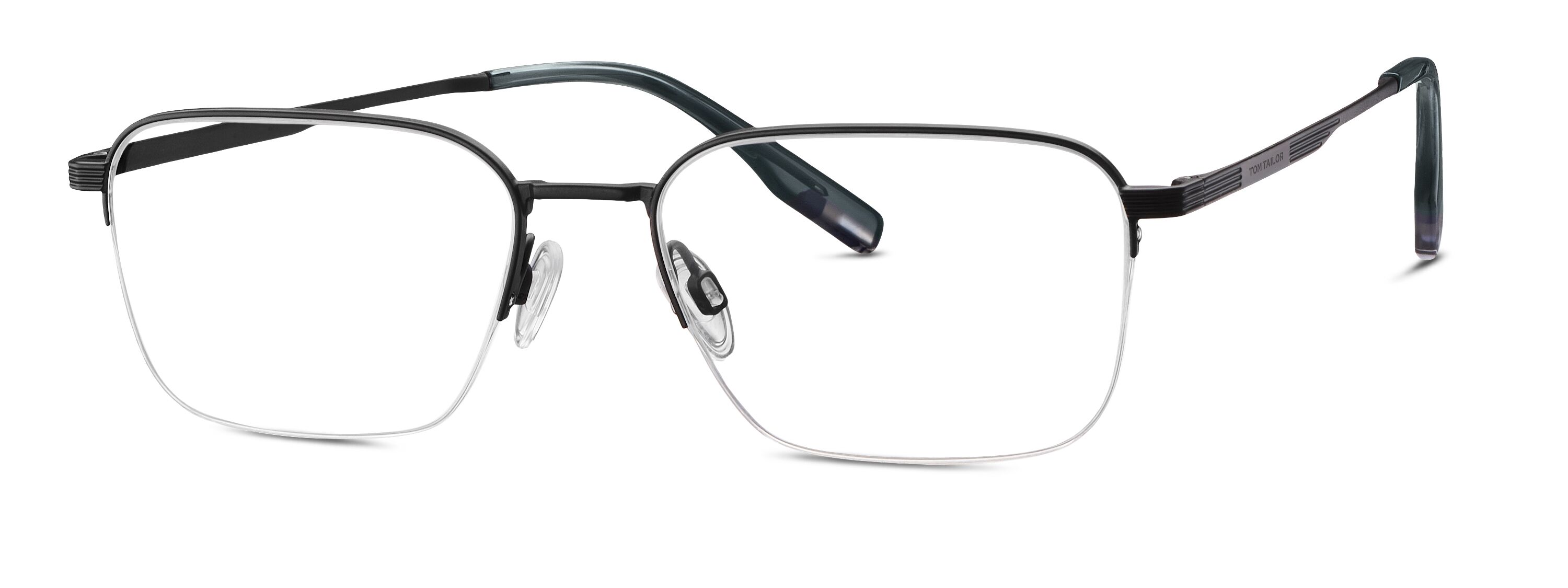 TOM TAILOR 672016 10 55-17 TOM TAILOR Eyewear TOM TAILOR 672016 10 55-17 Herrenbrille aus Metall in black Größe 55-17