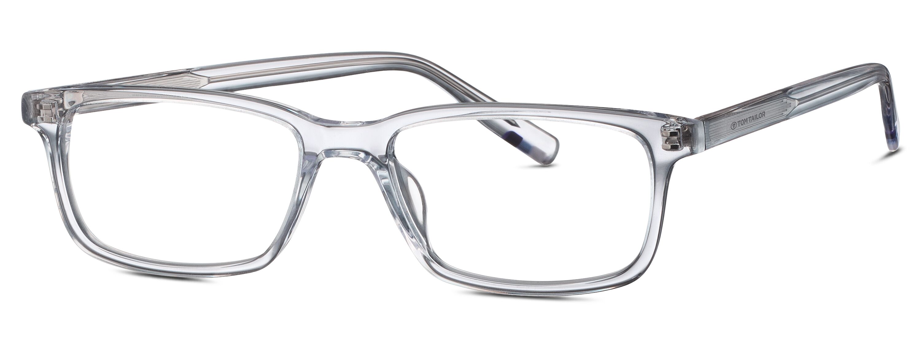 TOM TAILOR 673000 00 52-17 TOM TAILOR Eyewear TOM TAILOR 673000 00 52-17 Herrenbrille aus Kunststoff in silver Größe 52-17