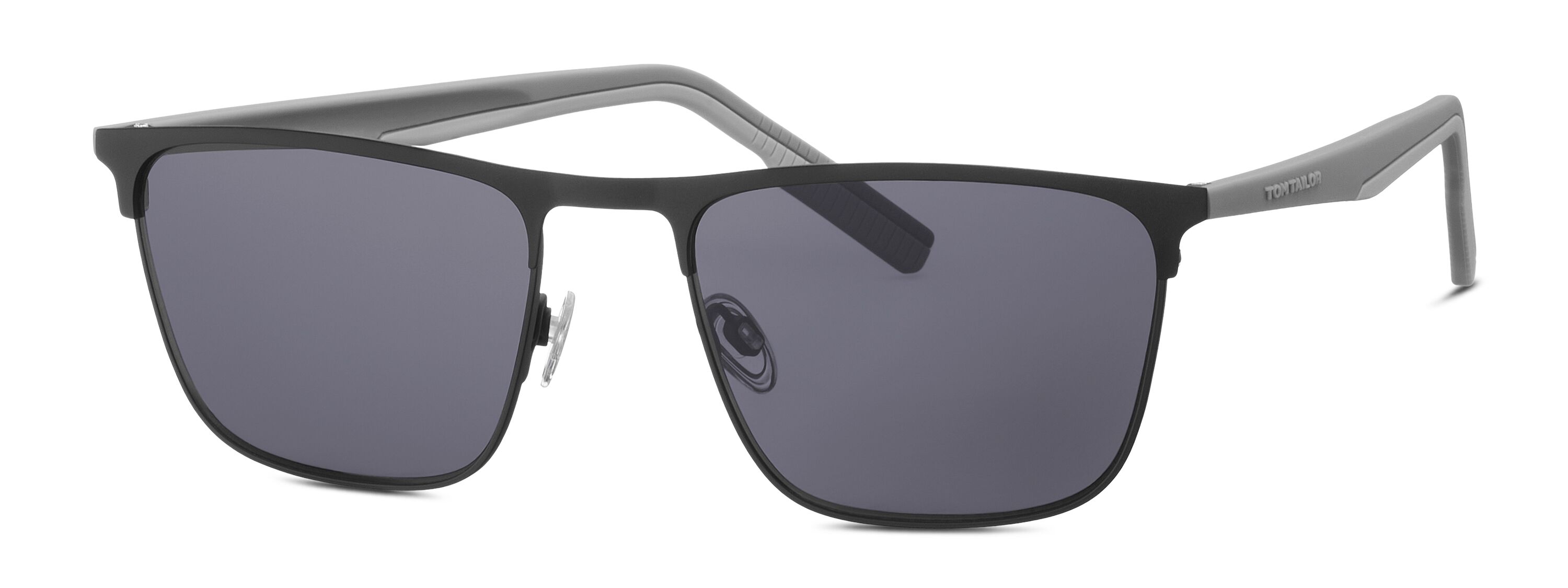 TOM TAILOR 677001 10 56-19 TOM TAILOR Eyewear TOM TAILOR 677001 10 56-19 Herrenbrille aus Kombi in black Größe 56-19