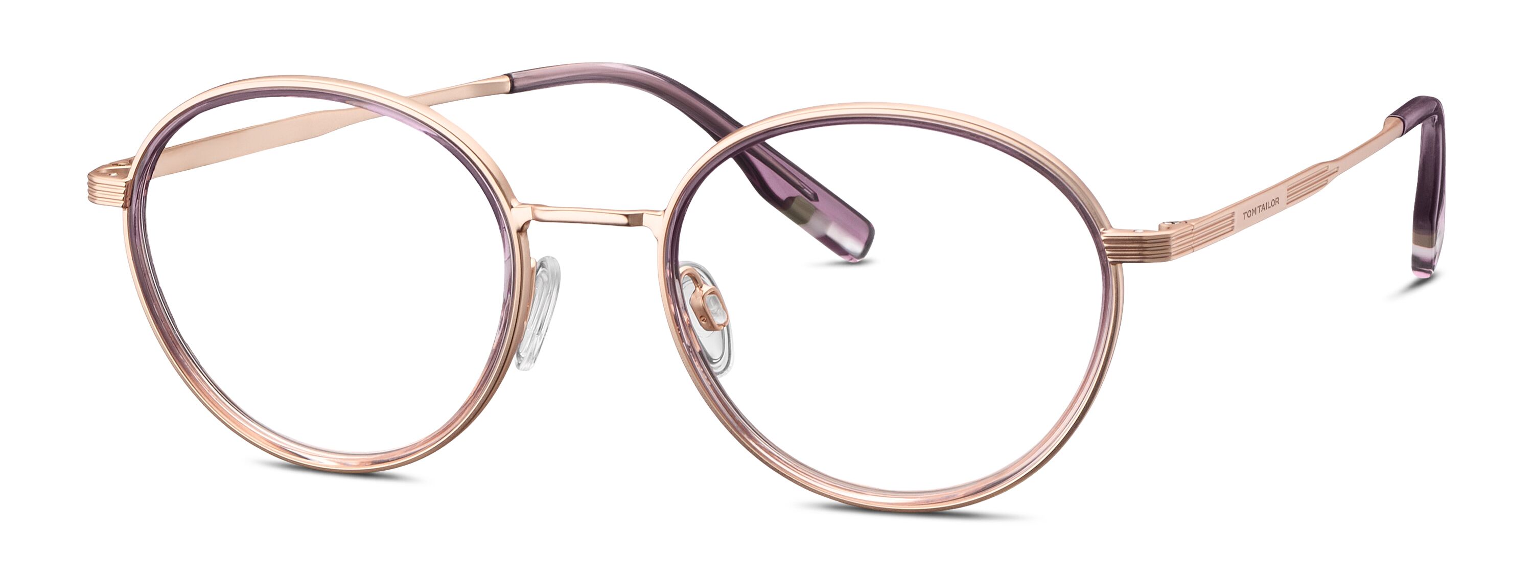 TOM TAILOR 671023 25 50-19 TOM TAILOR Eyewear TOM TAILOR 671023 25 50-19 Unisex Brille aus Kombi in golden Größe 50-19