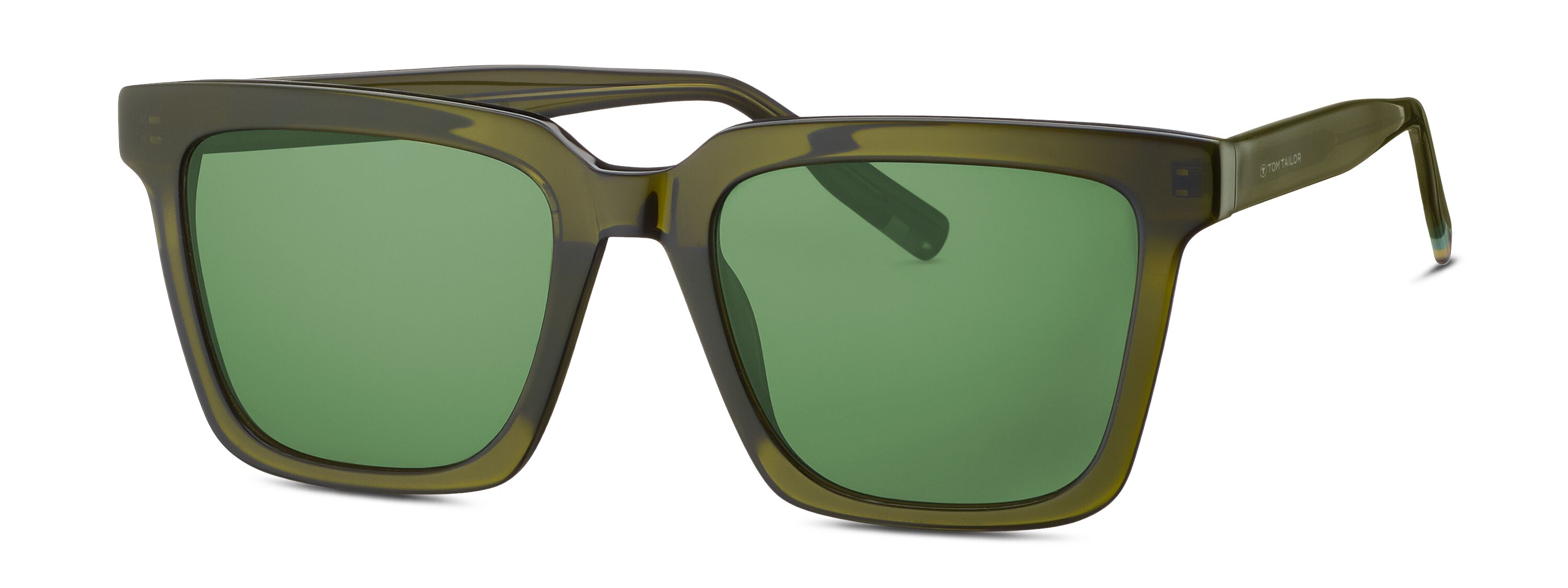 TOM TAILOR Eyewear TOM TAILOR 676001 40 53-19 Damenbrille aus Kunststoff in green Größe 53-19