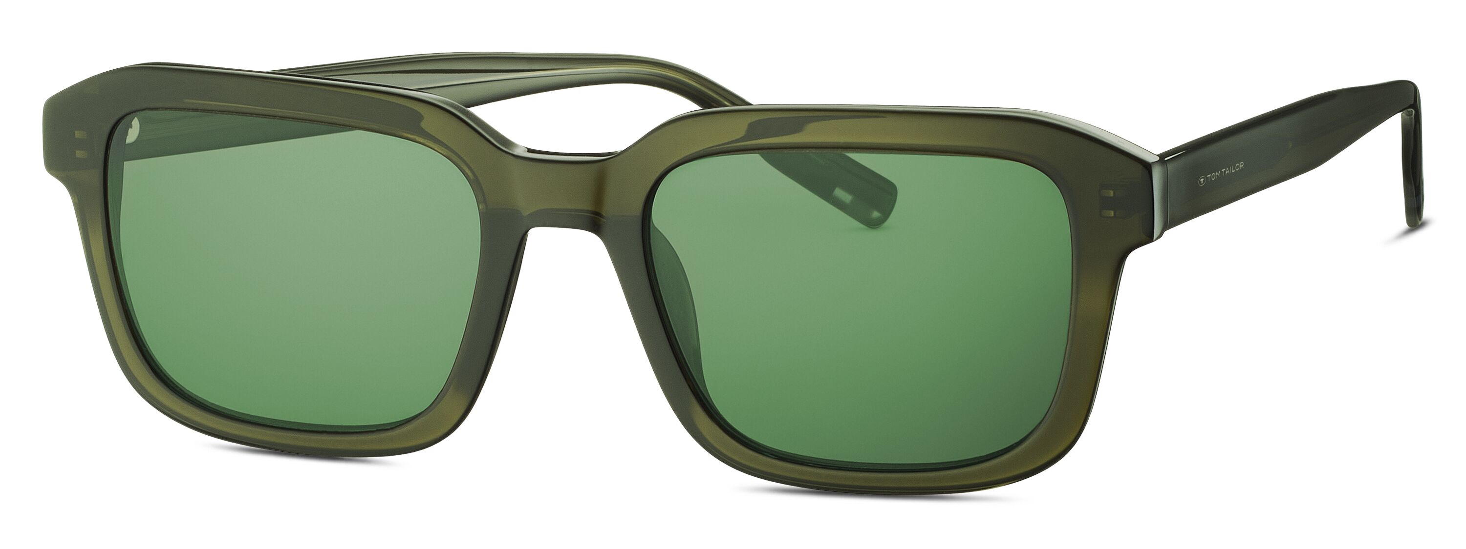 TOM TAILOR 676019 40 53-20 TOM TAILOR Eyewear TOM TAILOR 676019 40 53-20 Unisex Brille aus Kunststoff in green Größe 53-20
