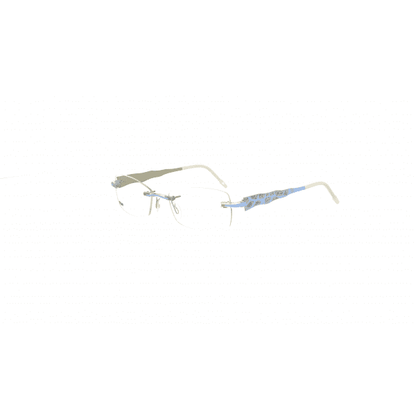 Garnitur Switch it Garnitur SI 9246 Damenbrille hellblau Produktbild 1