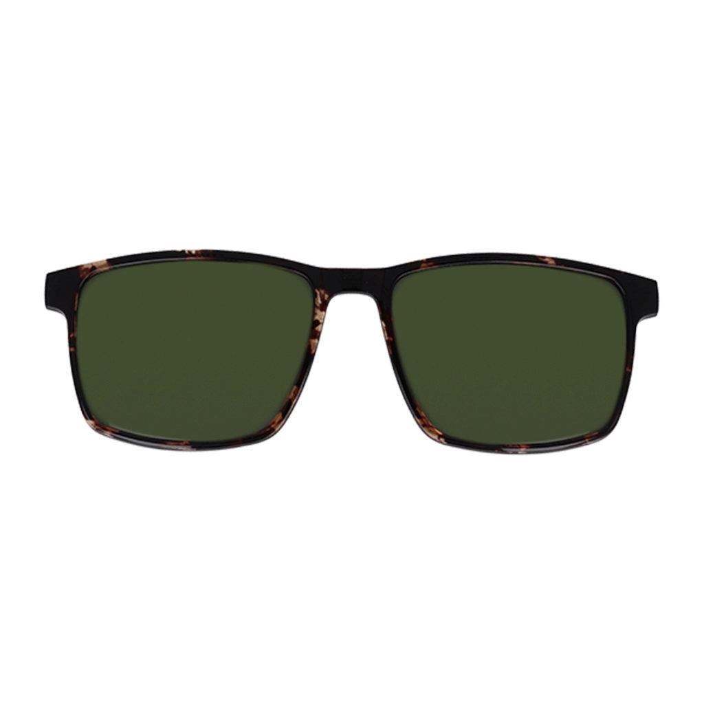 CLIP ULTEM 323 PLUG-IN C.007 GREEN POLARIZED 99 JOHN STREET U-323 Clip Produktbild 1