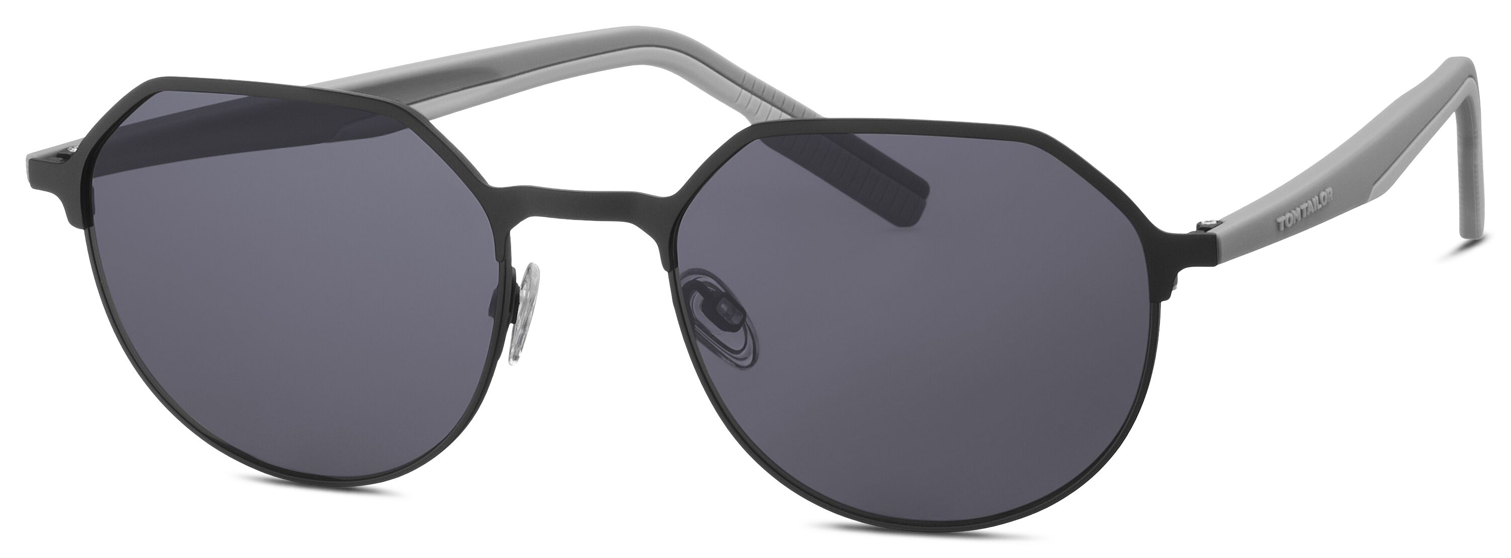 TOM TAILOR 677002 10 55-20 TOM TAILOR Eyewear TOM TAILOR 677002 10 55-20 Herrenbrille aus Kombi in black Größe 55-20