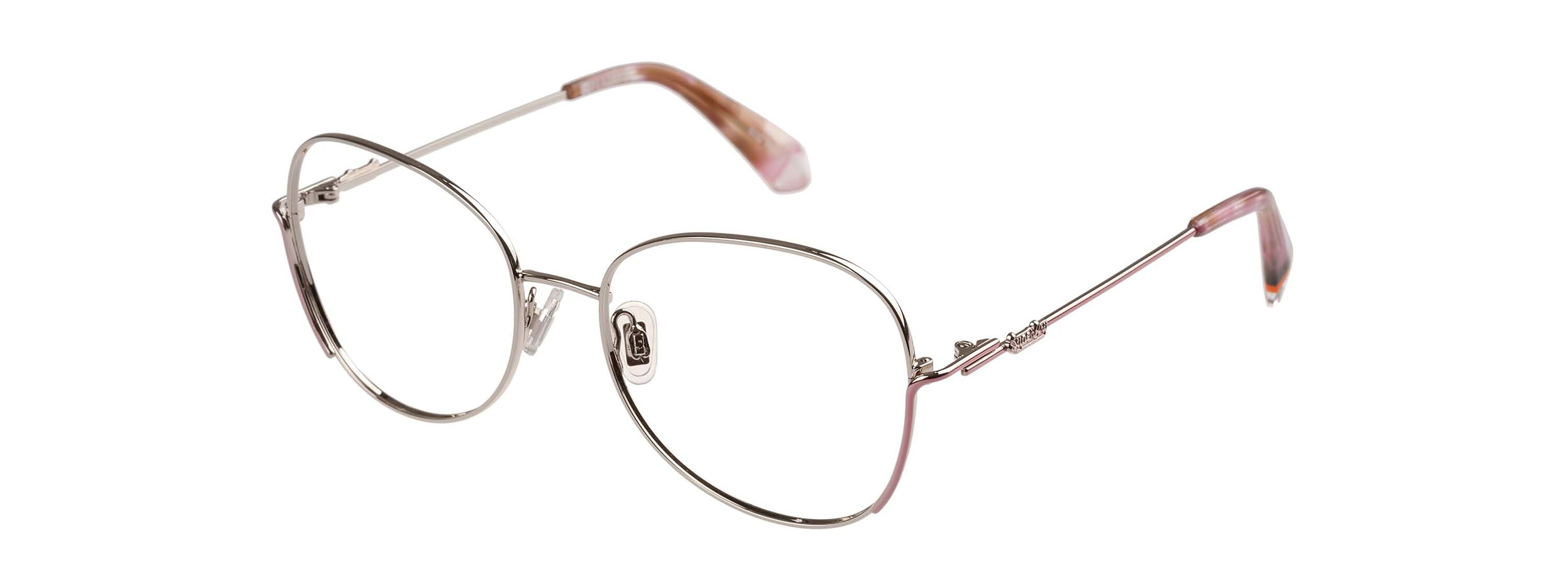 Superdry Damenbrille SD 992074 in mattem Roségold mit lila Gläsern