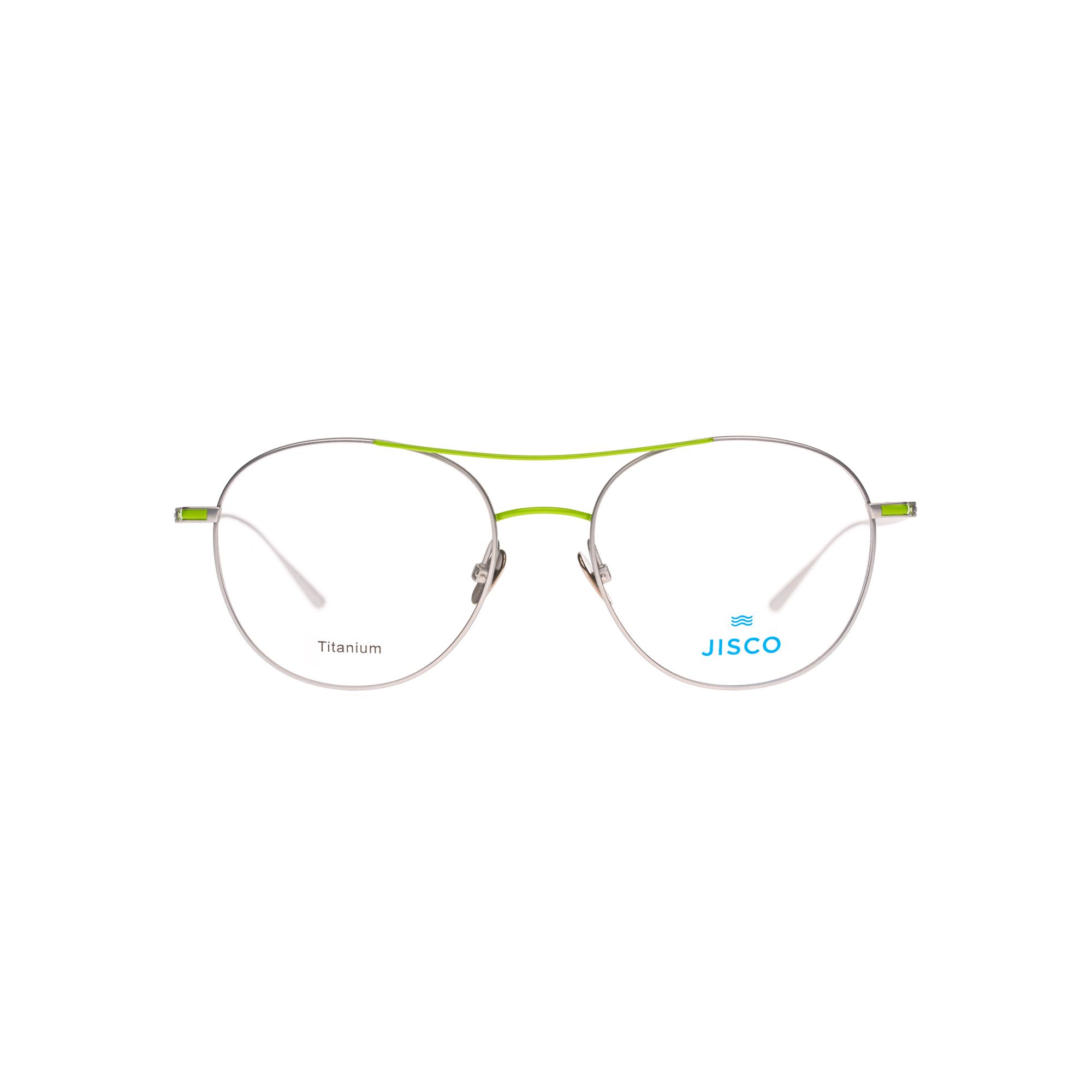 Brille 1168 Jisco Pool Slgr 53 18 143 Silber Gruen 4 Frontal (neutral) Lg4b2994