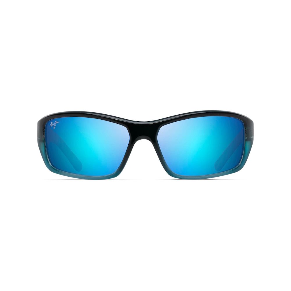 Sonnenbrille Maui Jim Barrier Reef 792 Blau Front