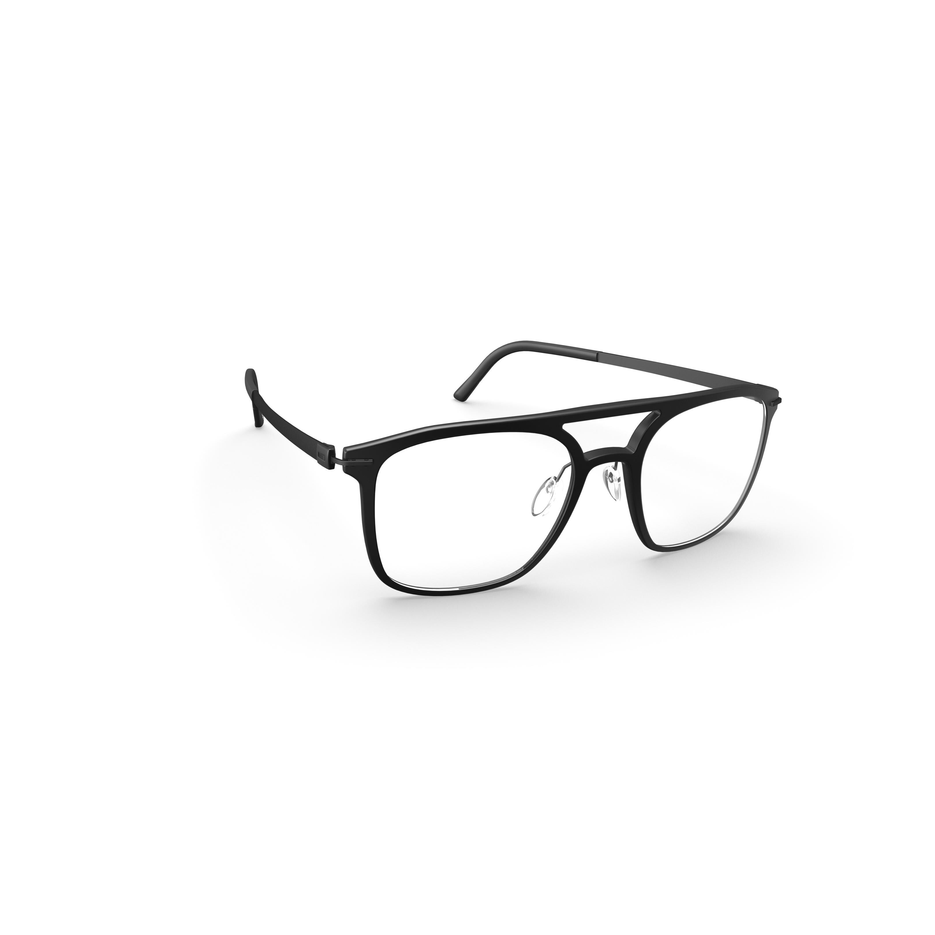 Vielseitige Silhouette Infinity View Fullrim 2951 Unisexbrille eckig